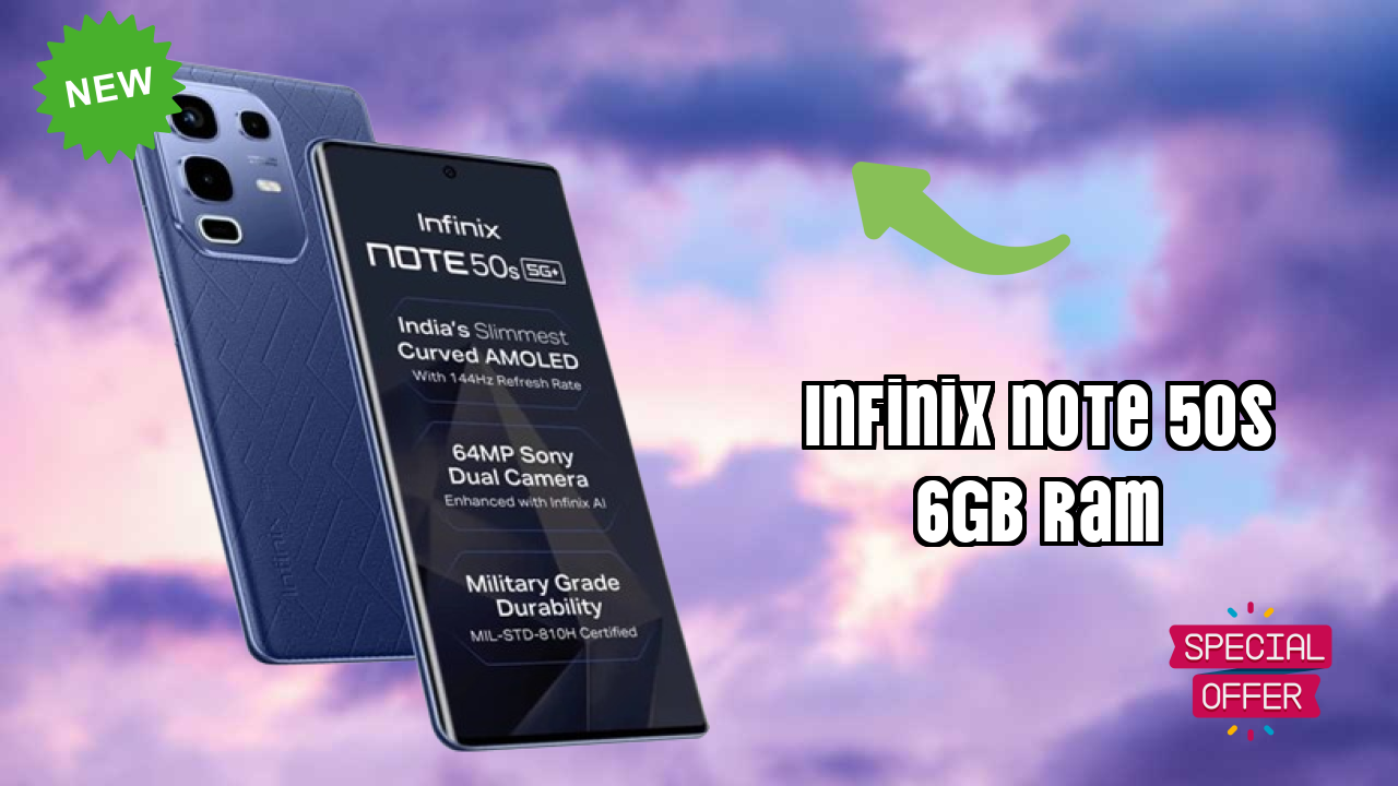 Infinix Note 50s 6GB RAM Gaming Test: MediaTek Dimensity 7300 Ultimate FPS Performance