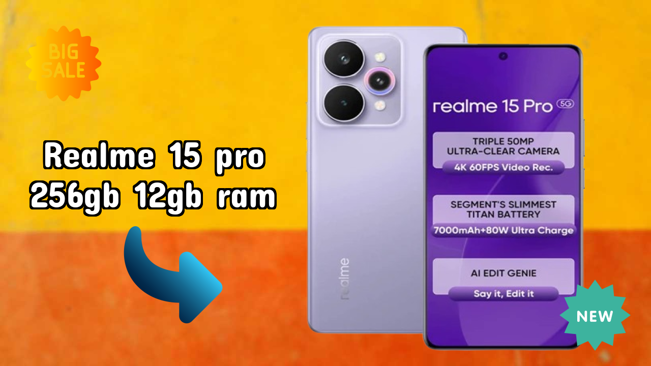 Realme 15 Pro 256GB 12GB RAM Display Technology: AMOLED Review